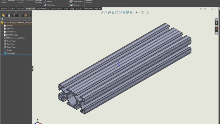 5 Easy Steps for Making Custom Weldment Profiles in SOLIDWORKS