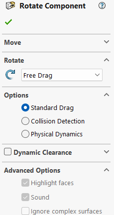 How to Rotate Components in SOLIDWORKS Assemblies
