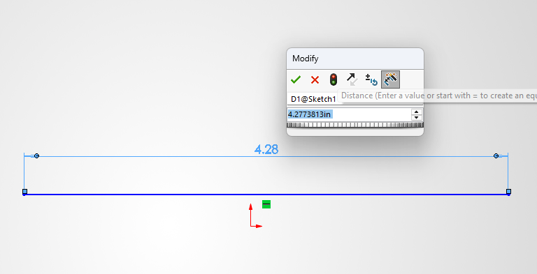 How to Show Dimensions When Creating a Sketch in SOLIDWORKS