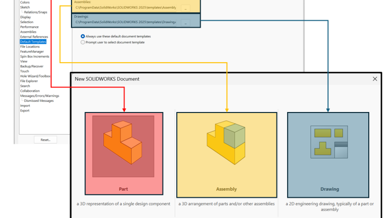 How to Create Templates in SOLIDWORKS